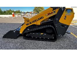 La minicargadora de orugas eléctrica New Holland C314X ofrece una solución silenciosa y sin emisiones para los desafíos de manipulación de materiales.